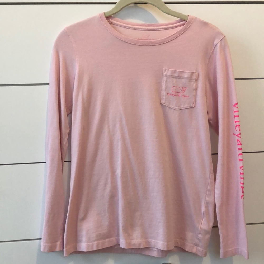Vineyard Vines Girls Whale Logo Tee